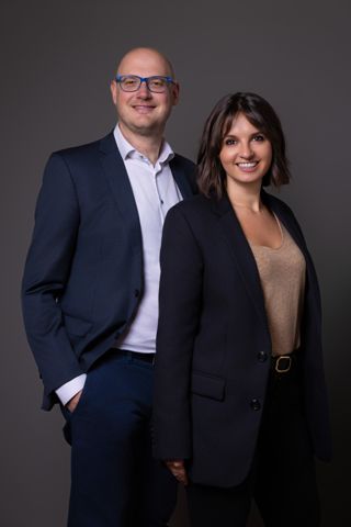Thomas Fischer et Laura Wagner, associés de Transversale Conseil